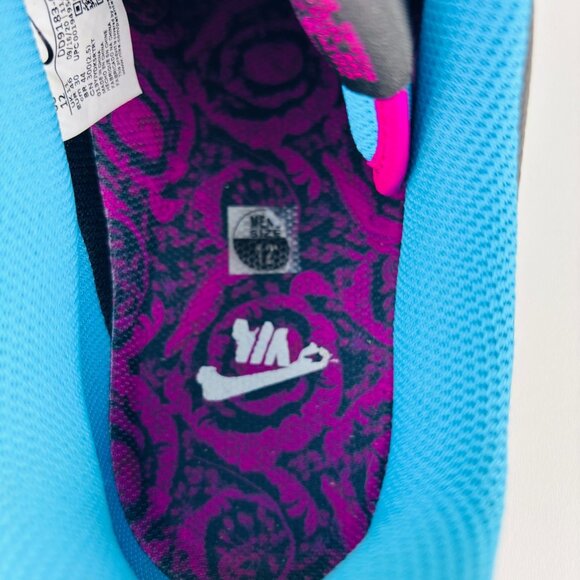 Nike Air Force 1 LV8 Miami Nights Mens Sz 12 Black Fireberry Sneakers DD9183-001 - Picture 8 of 12